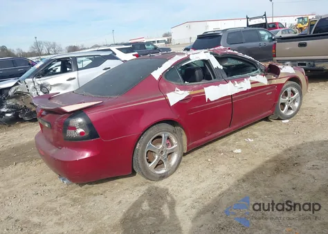 2006 Pontiac Grand Prix Gxp z USA, uszkodzony, nr VIN 2G2WC55C061151035